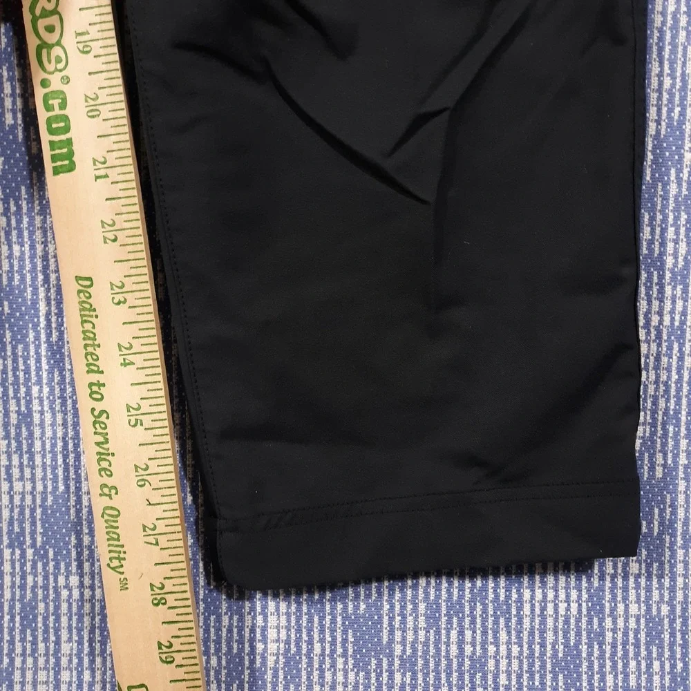 REI Hiking Pants Mens 36 x 30 Regular Fit Black Flat Front